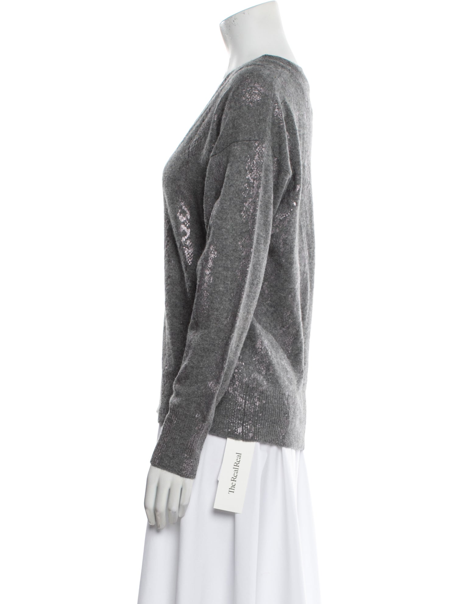 Brodie Cashmere V-Neck Sweater