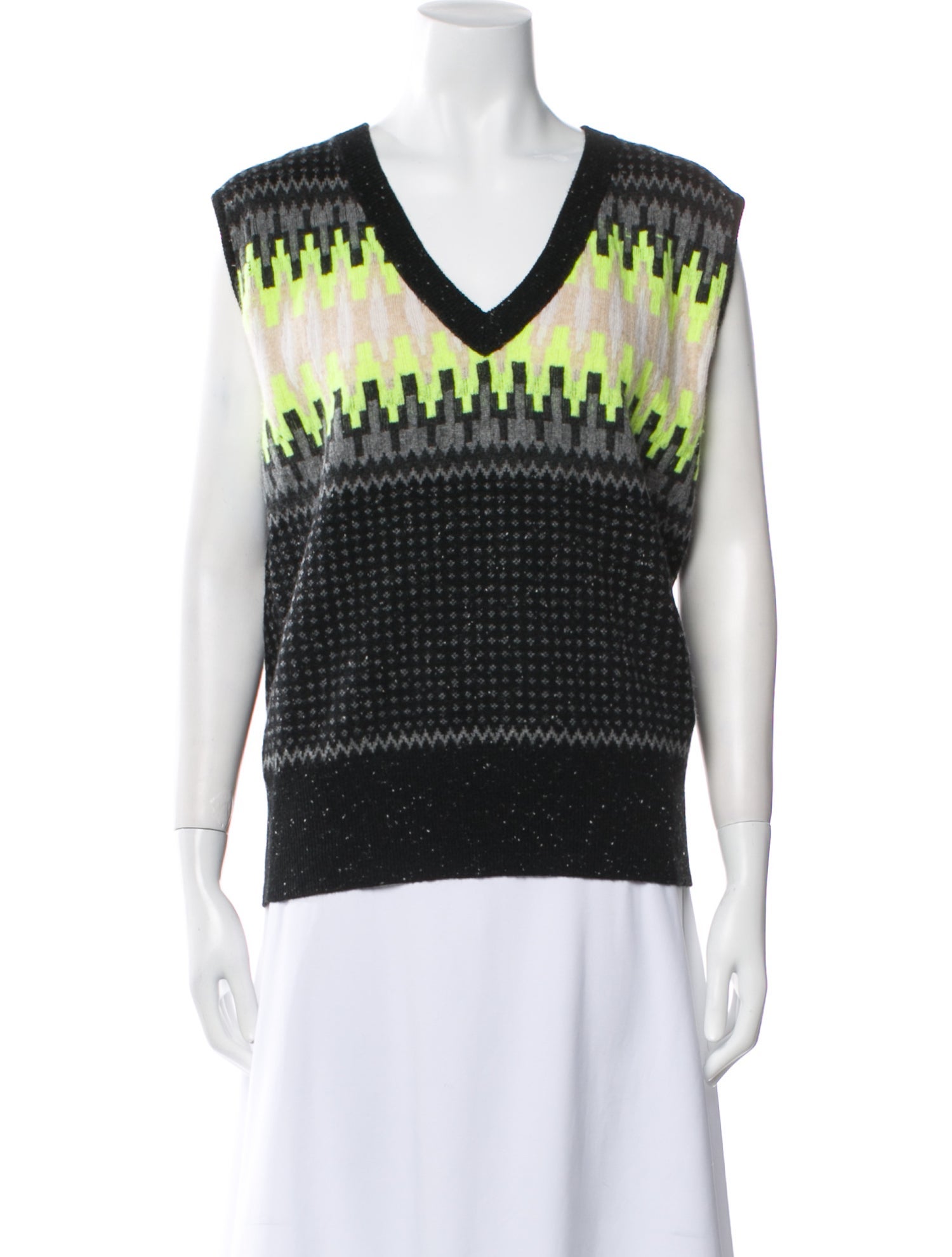 Brodie Cashmere Printed Sweater