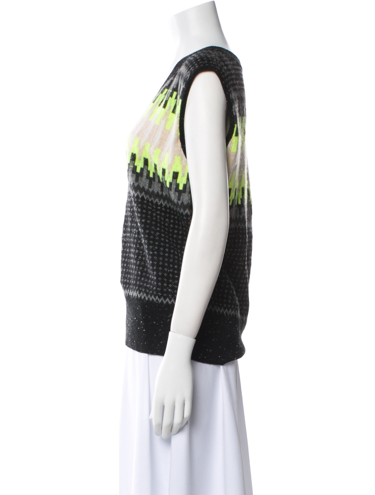 Brodie Cashmere Printed Sweater