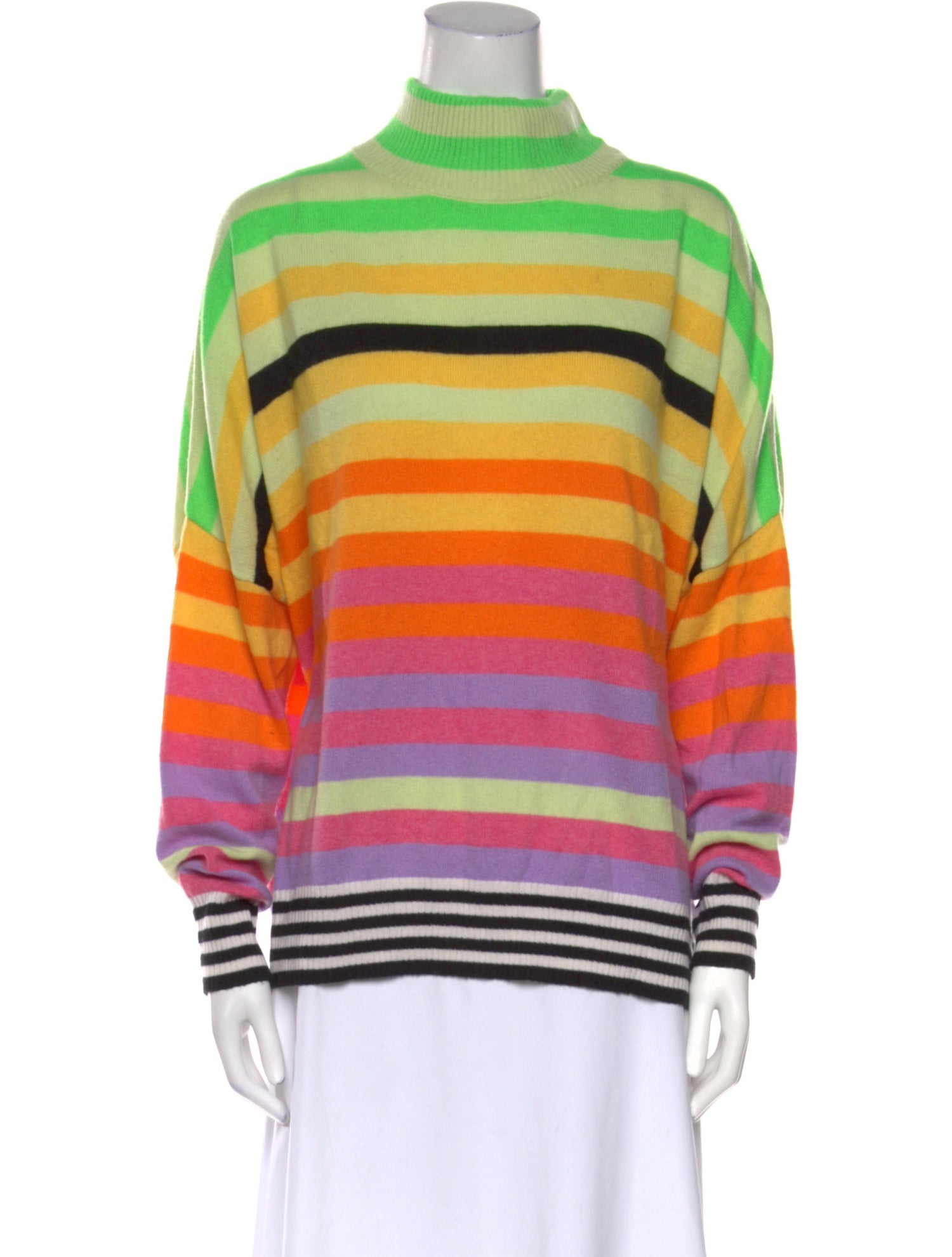 Brodie Cashmere Striped Sweater