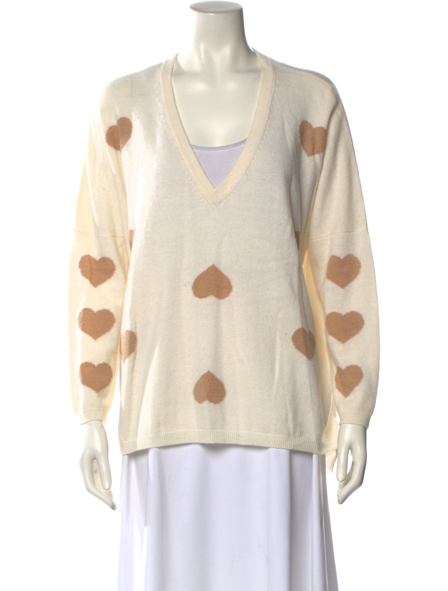 Brodie Cashmere Printed Sweater