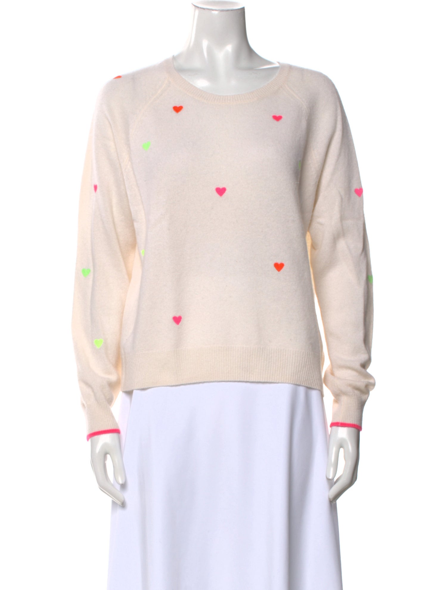 Brodie Cashmere Printed Sweater