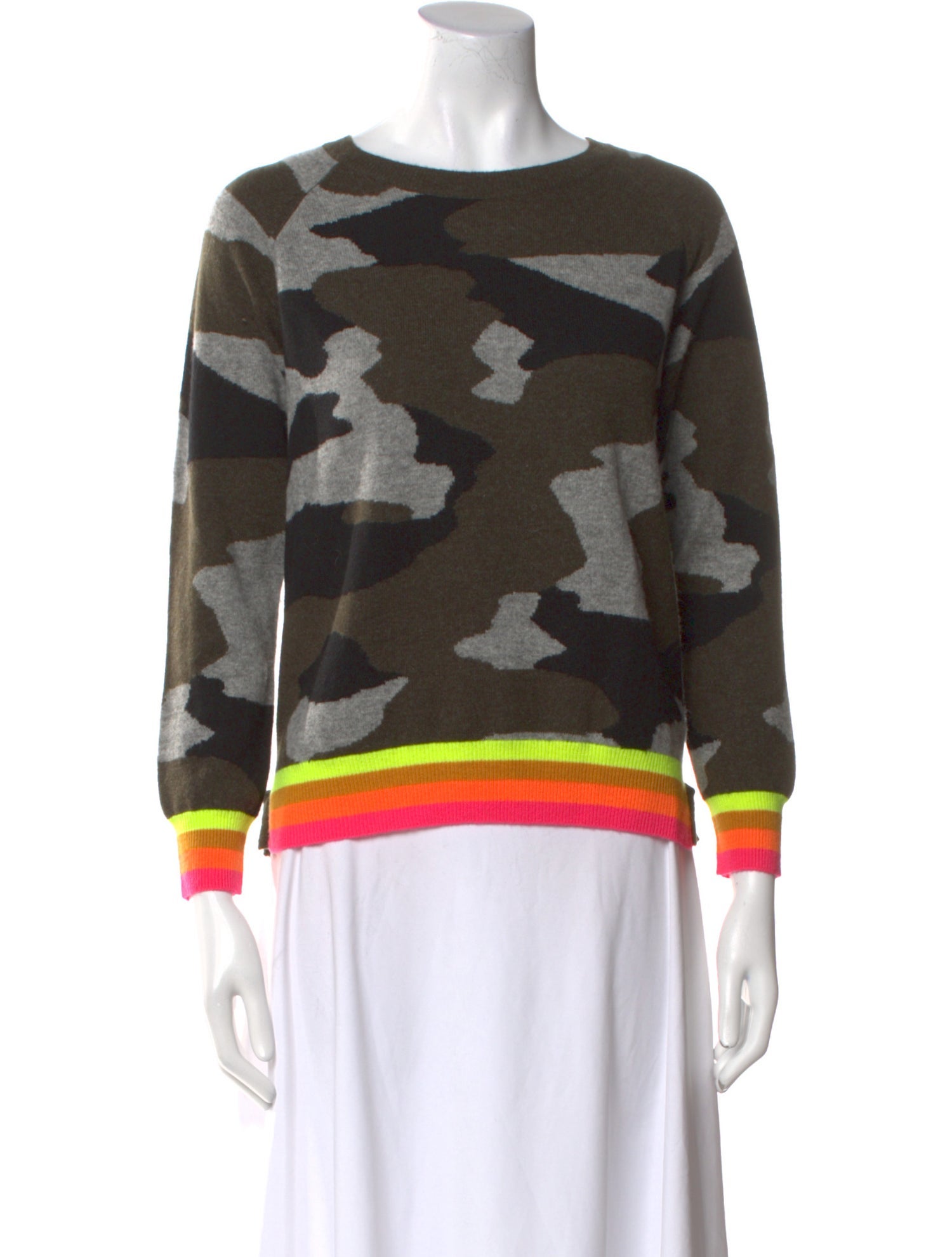 Brodie Cashmere Printed Sweater w/ Tags