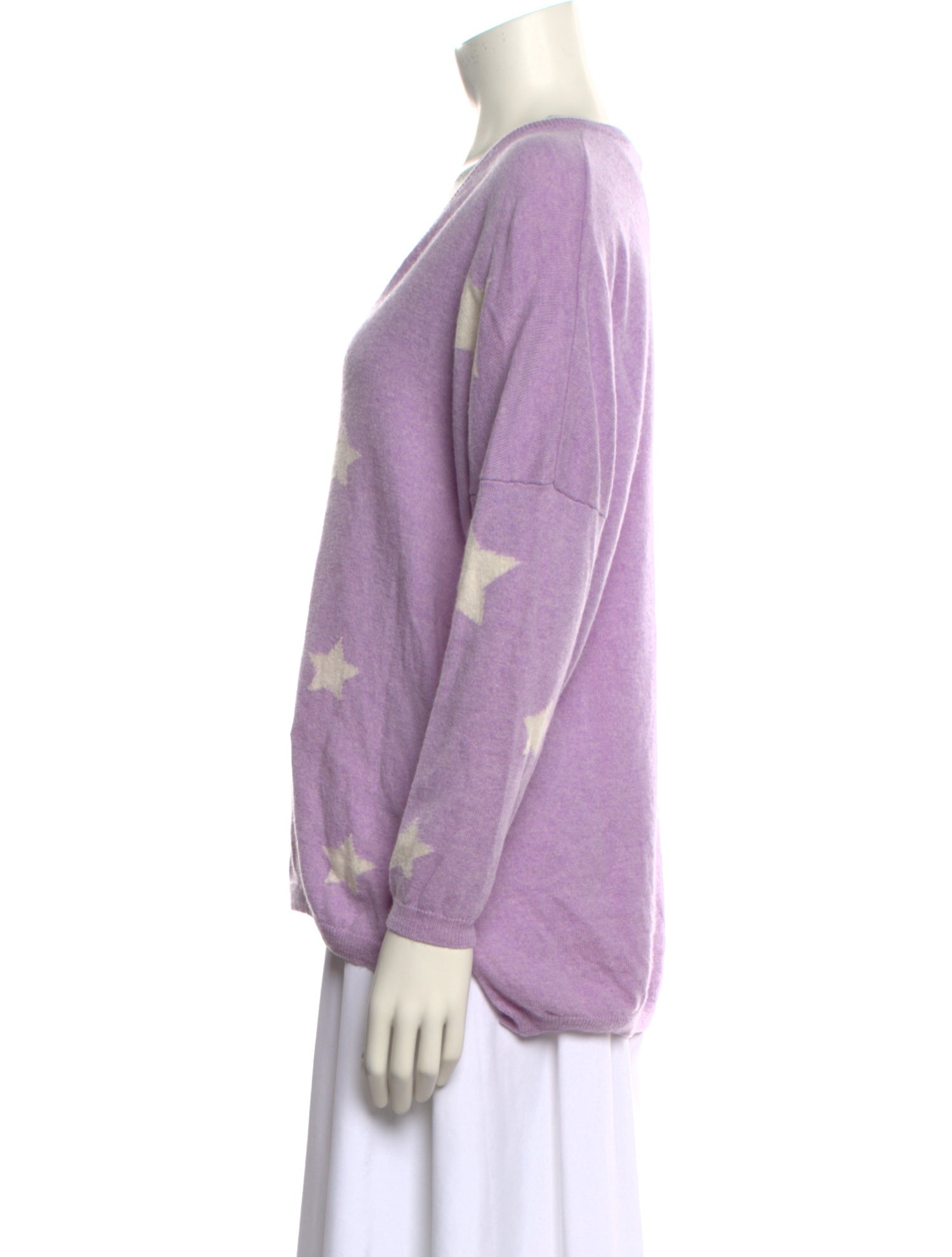 Brodie Cashmere Printed Sweater