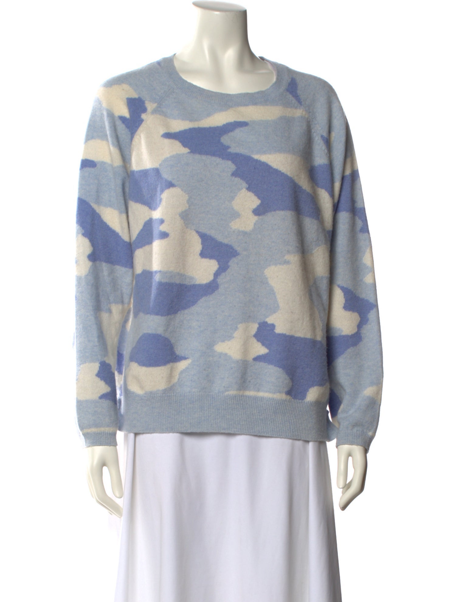 Brodie Cashmere Printed Sweater