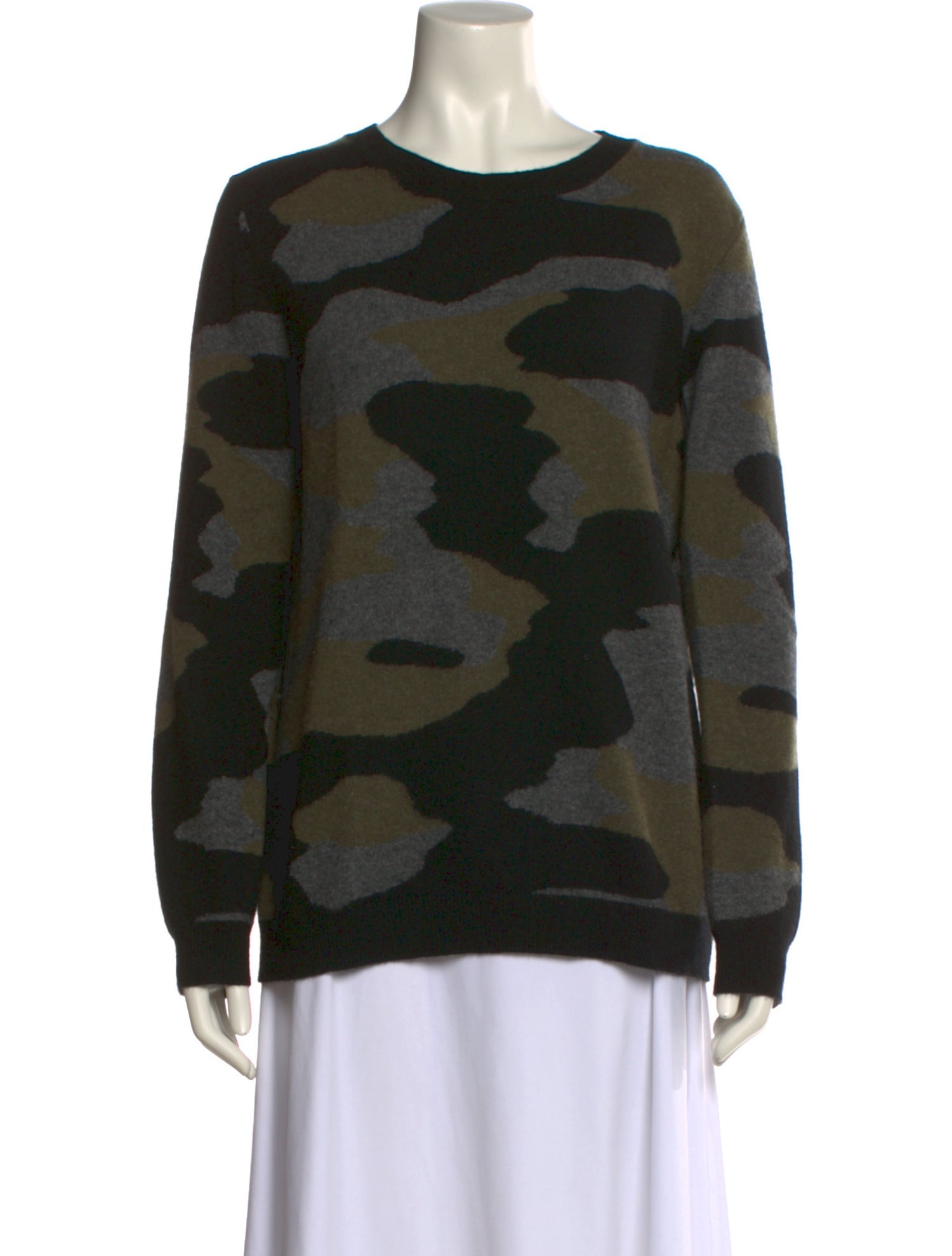 Brodie Cashmere Printed Sweater