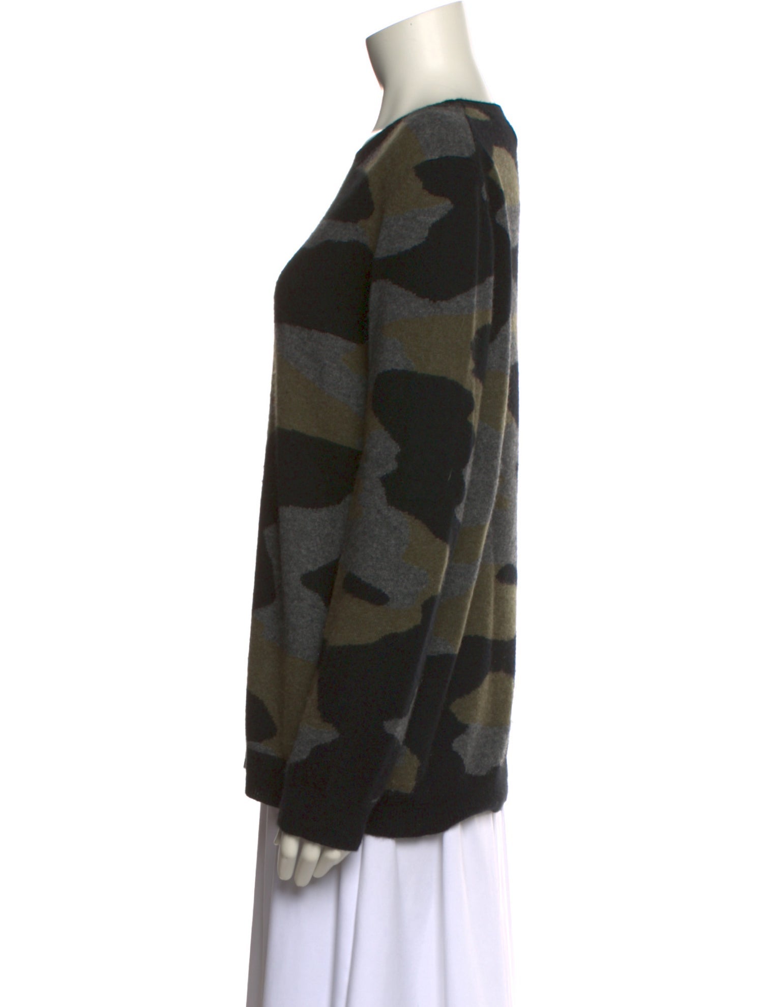 Brodie Cashmere Printed Sweater