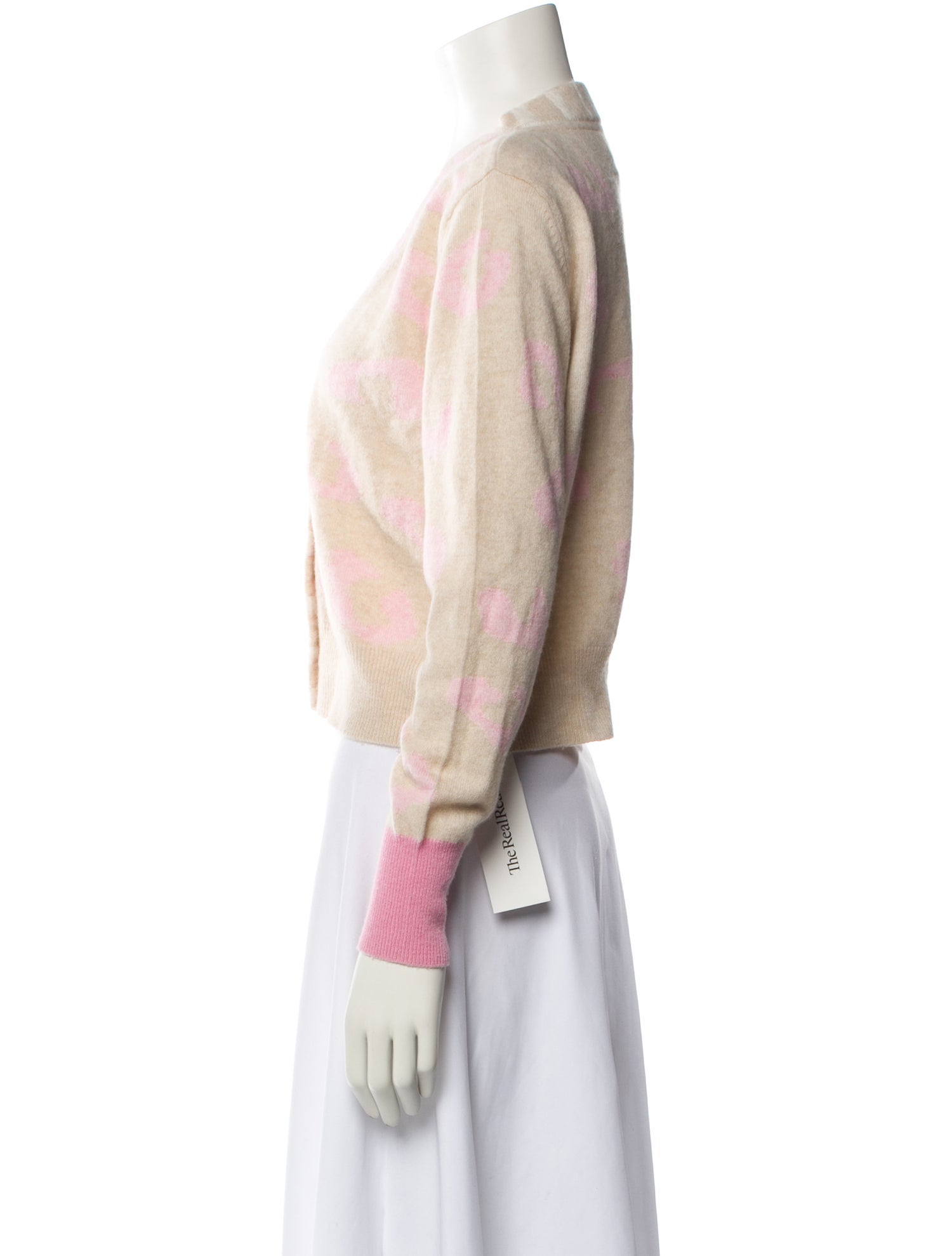 Brodie Cashmere Printed Sweater