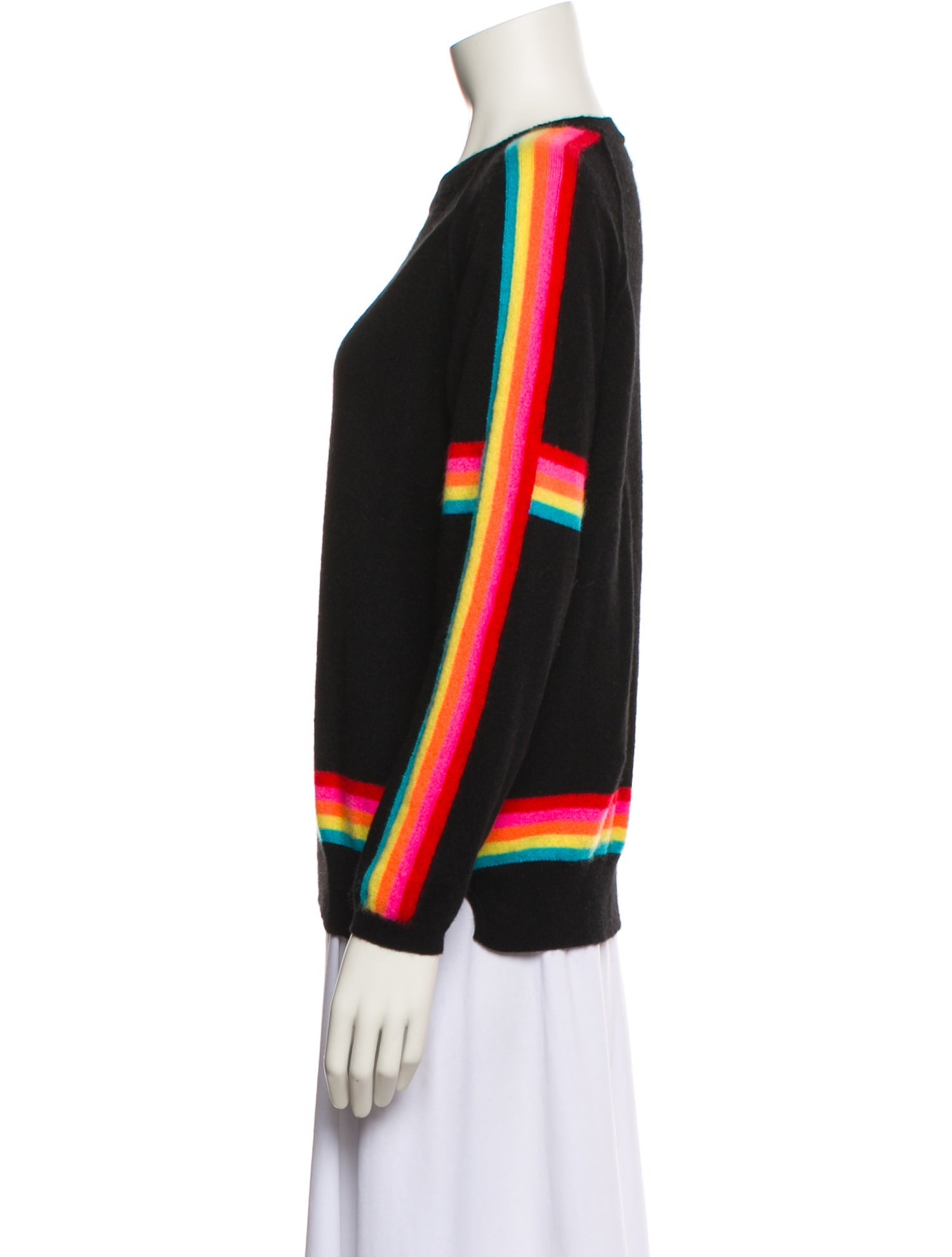 Brodie Cashmere Striped Sweater