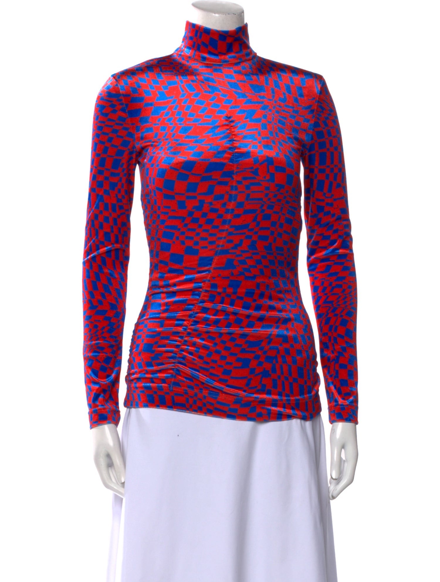 Brøgger Printed Turtleneck Top