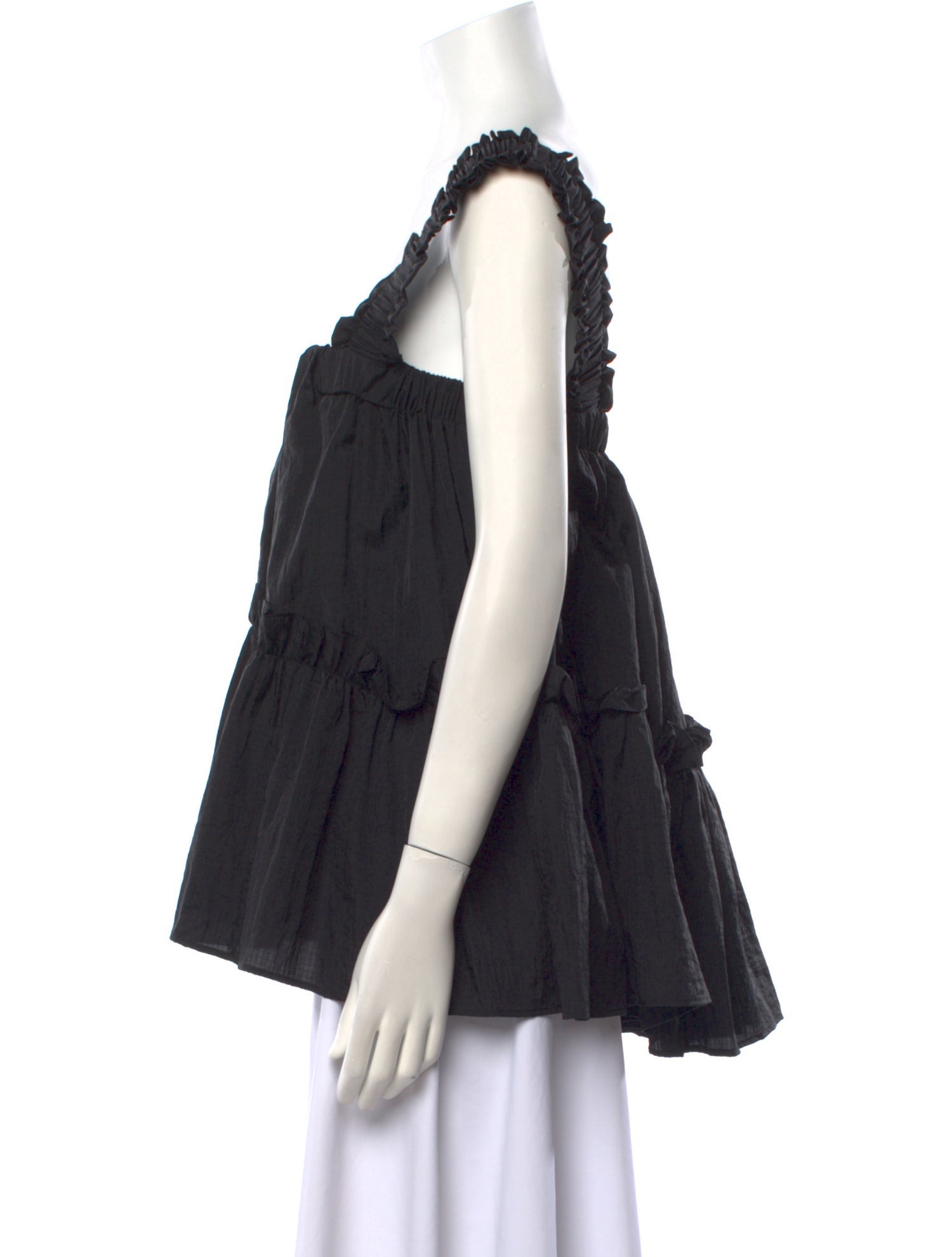 Brøgger Square Neckline Sleeveless Top