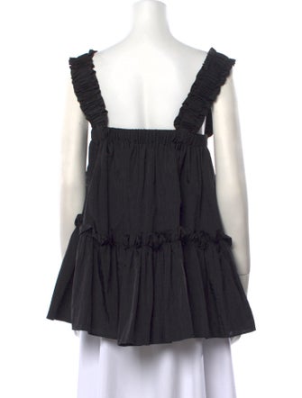 Brøgger Square Neckline Sleeveless Top