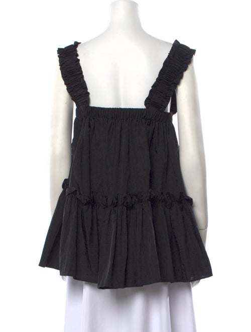 Brøgger Square Neckline Sleeveless Top