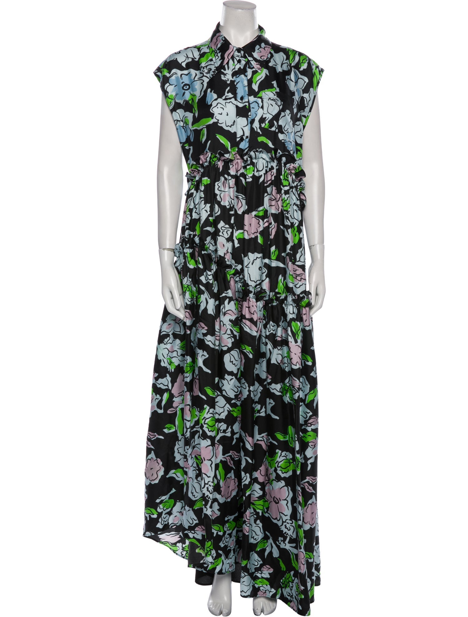 Brøgger Silk Long Dress