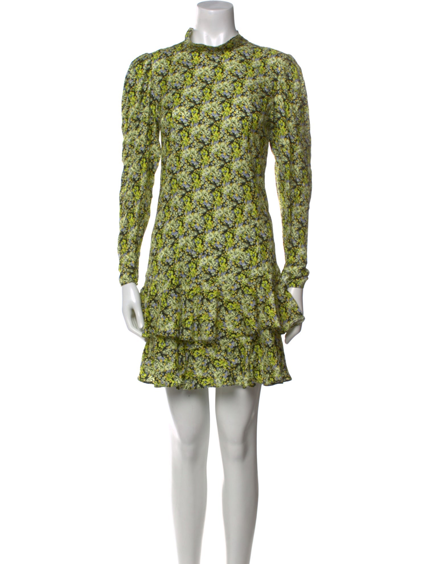 Brøgger Floral Print Mini Dress