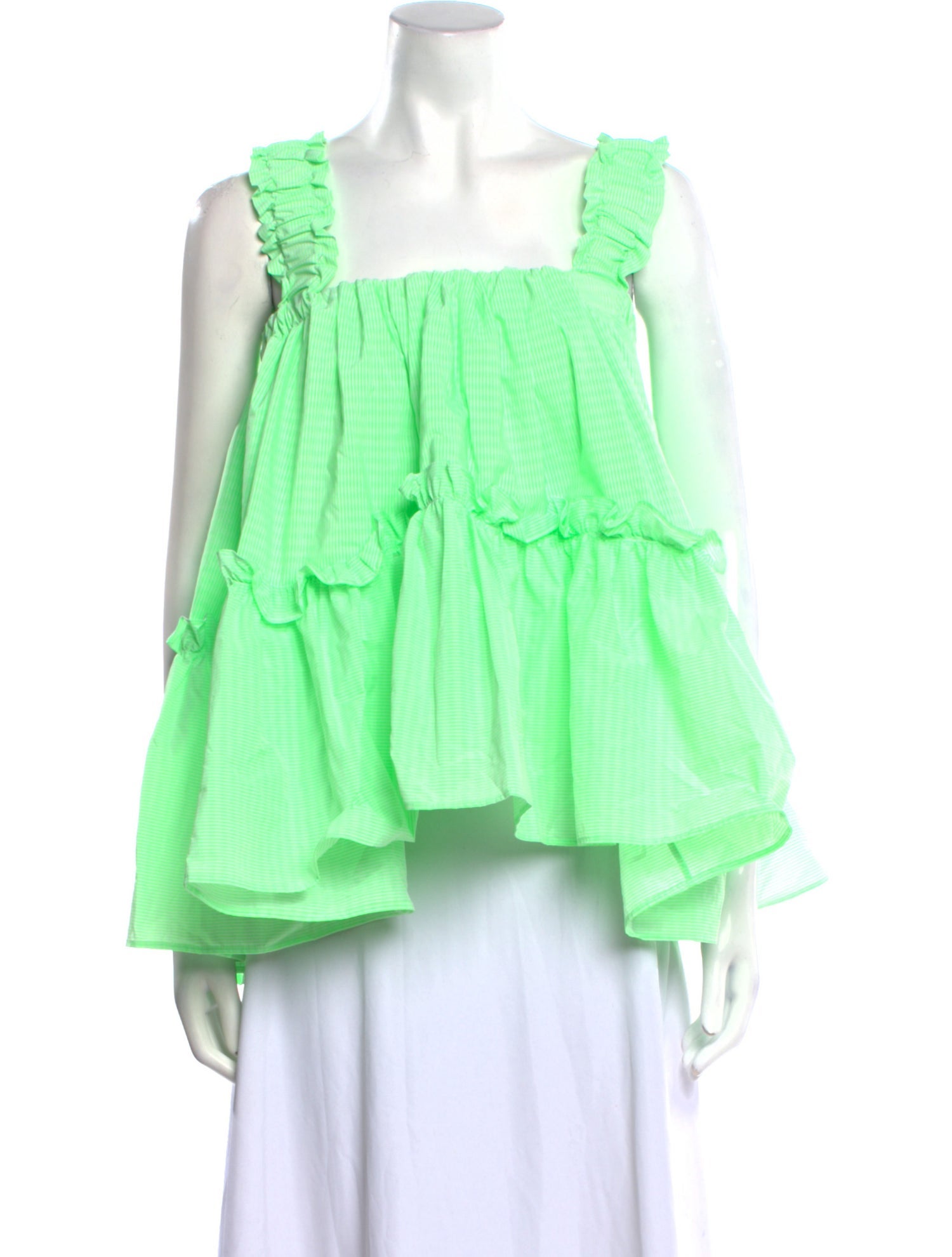 Brøgger Square Neckline Sleeveless Blouse