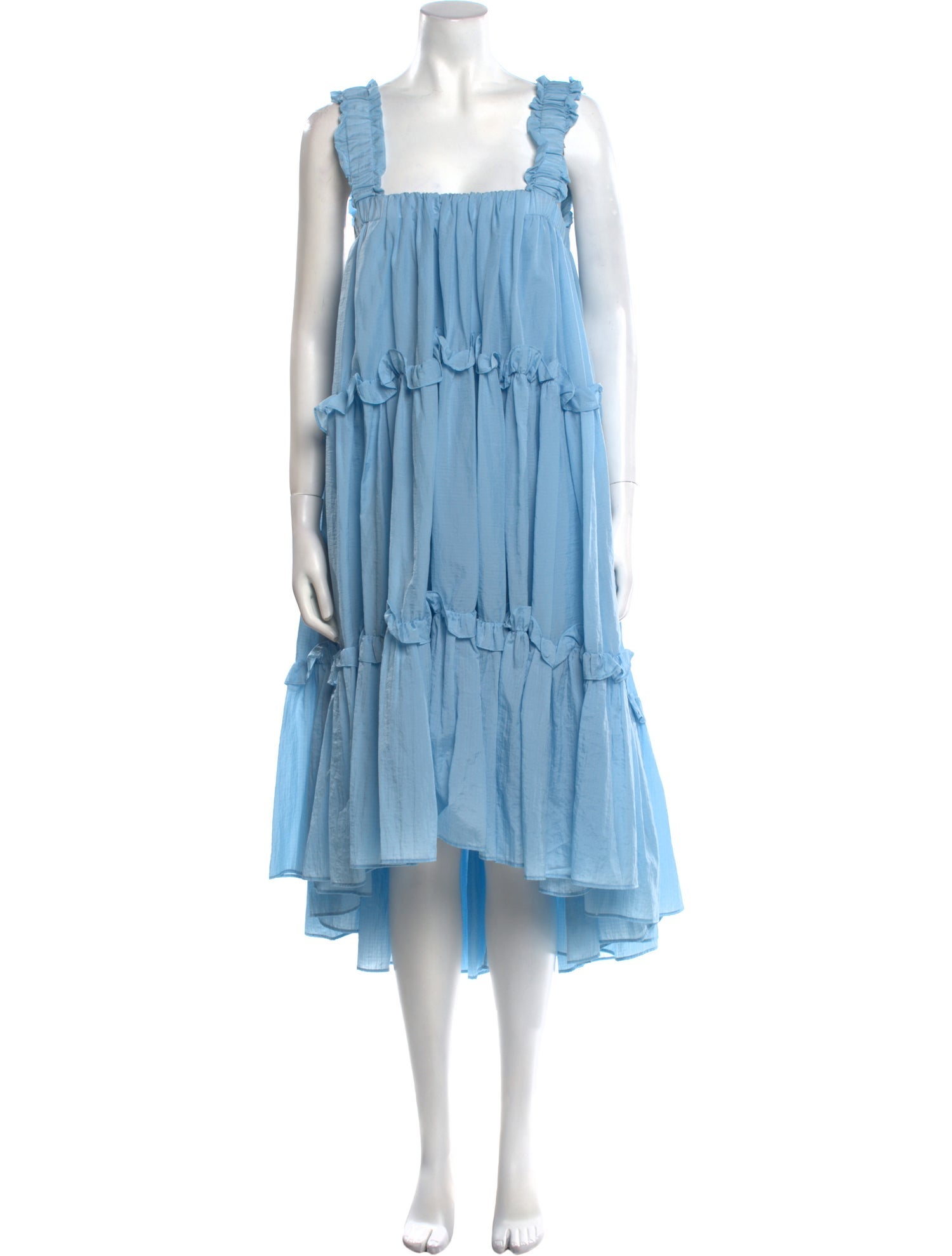 Brøgger Square Neckline Long Dress