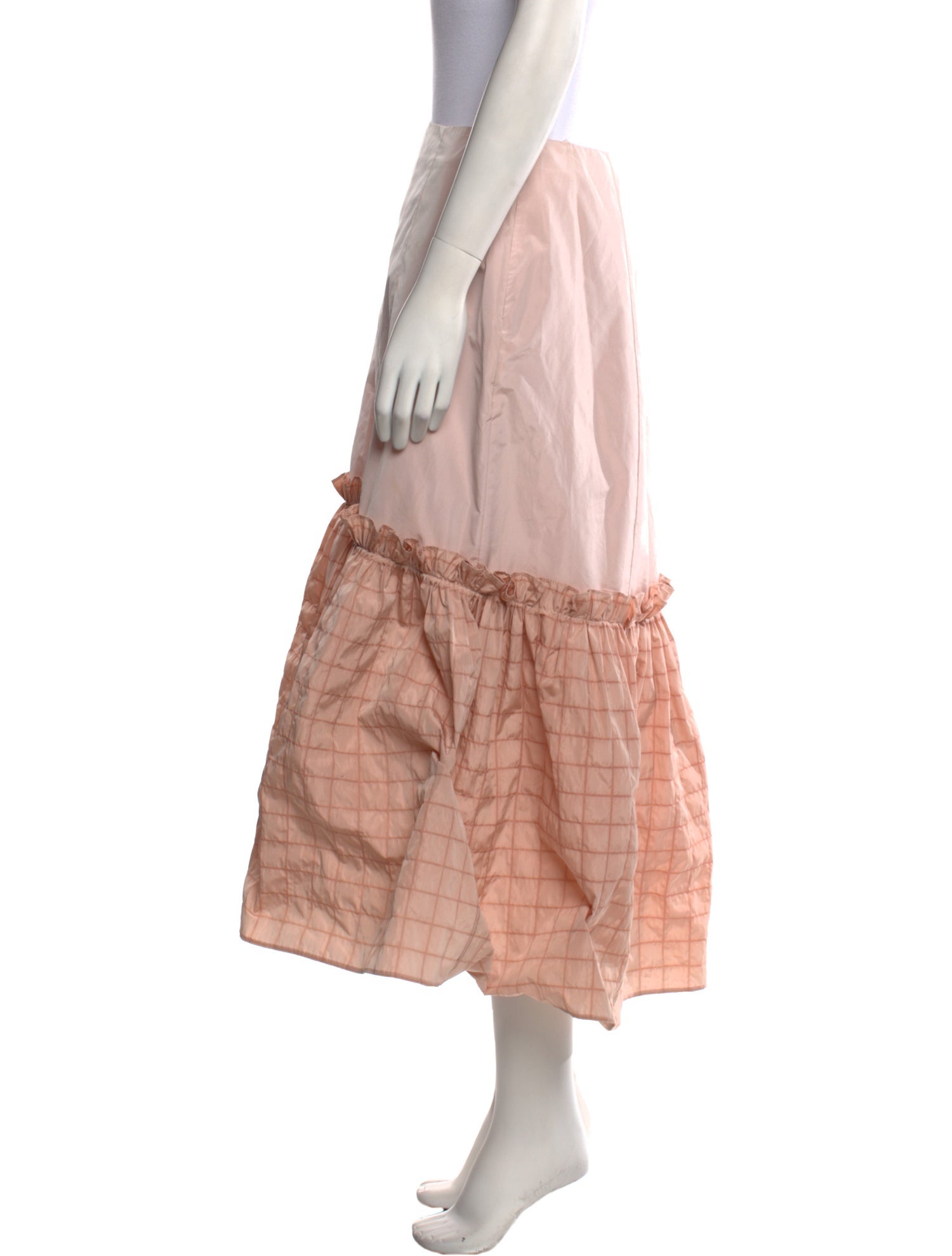 Brøgger Ruffle Embellishment Midi Length Skirt