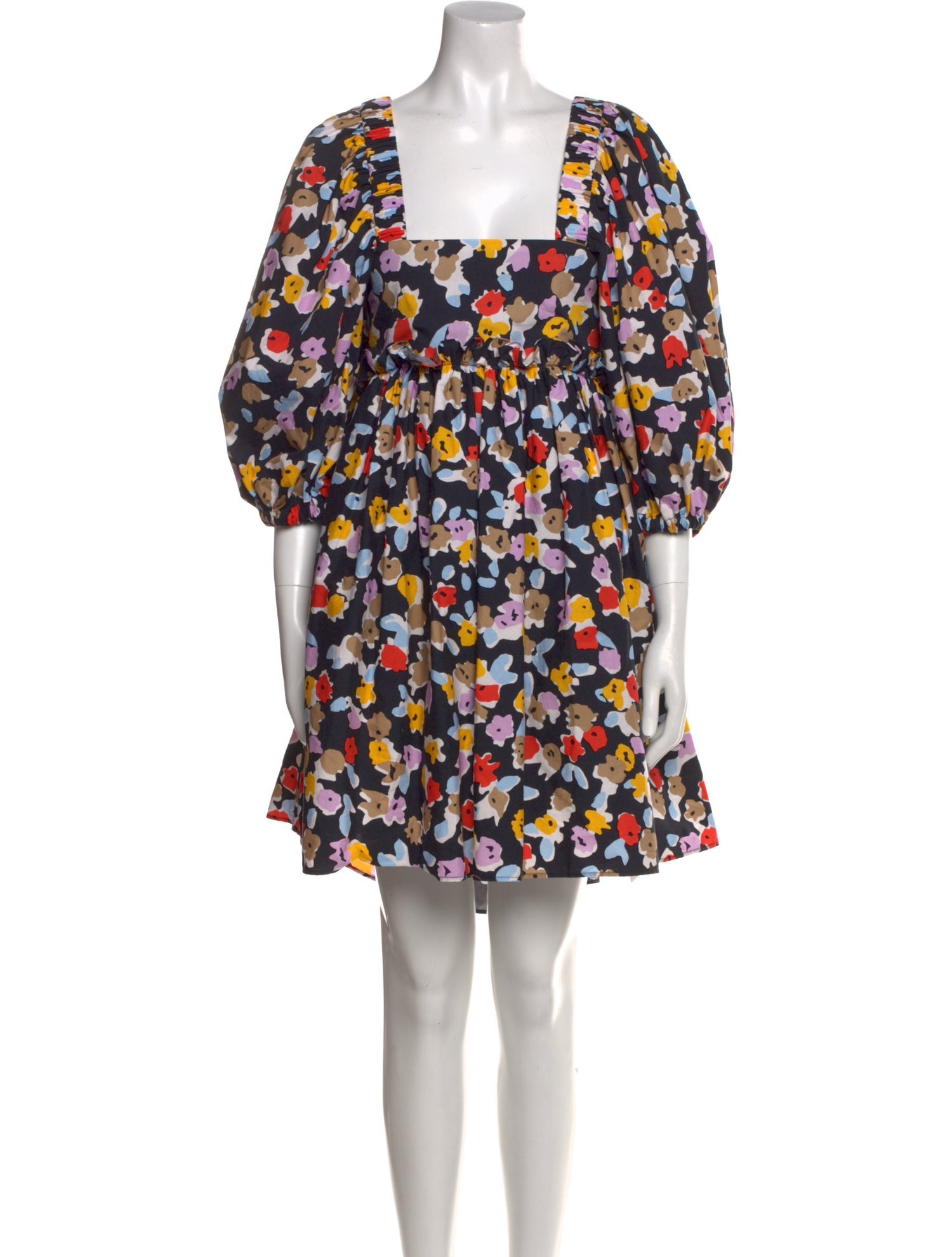 Brøgger Floral Print Mini Dress