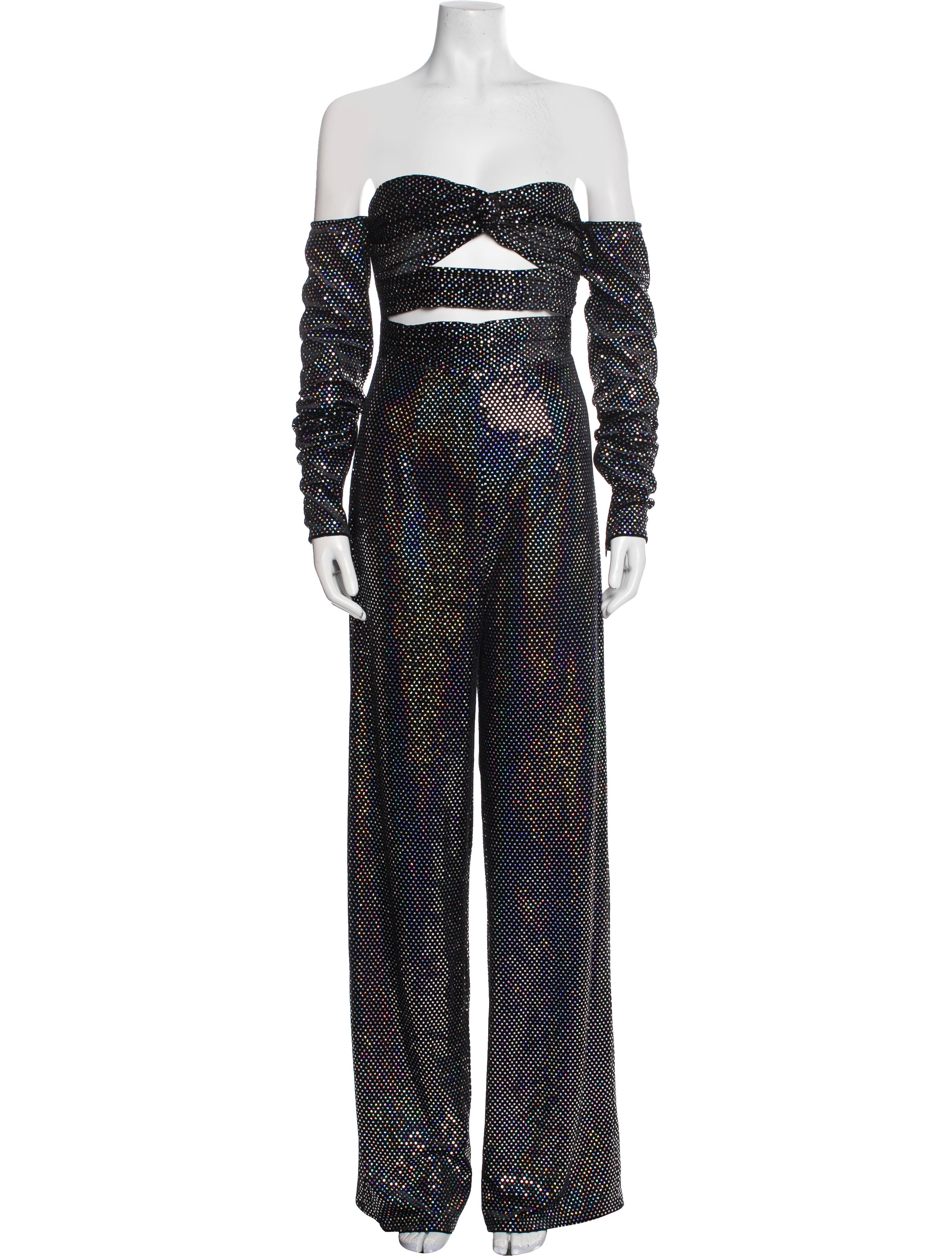 Bronx & Banco Off-The-Shoulder Jumpsuit