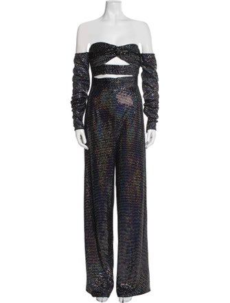 Bronx & Banco Off-The-Shoulder Jumpsuit