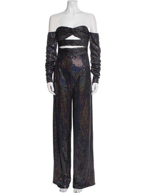 Bronx & Banco Off-The-Shoulder Jumpsuit