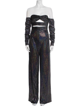 Bronx & Banco Off-The-Shoulder Jumpsuit