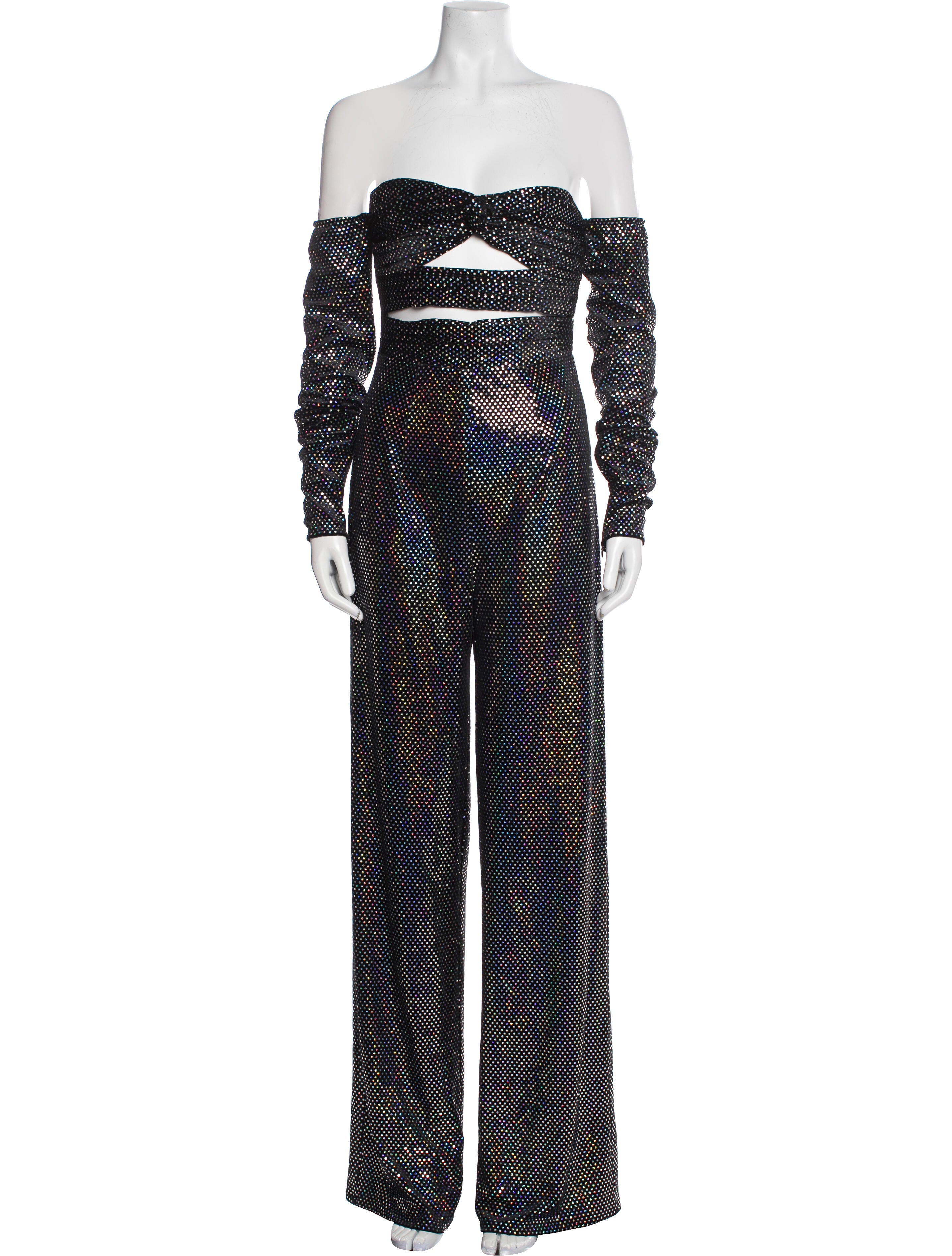 Bronx & Banco Off-The-Shoulder Jumpsuit