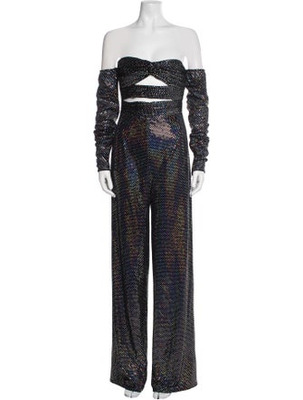 Bronx & Banco Off-The-Shoulder Jumpsuit