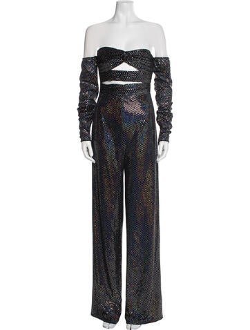 Bronx & Banco Jumpsuits and Rompers Off-The-Shoulder Jumpsuit L