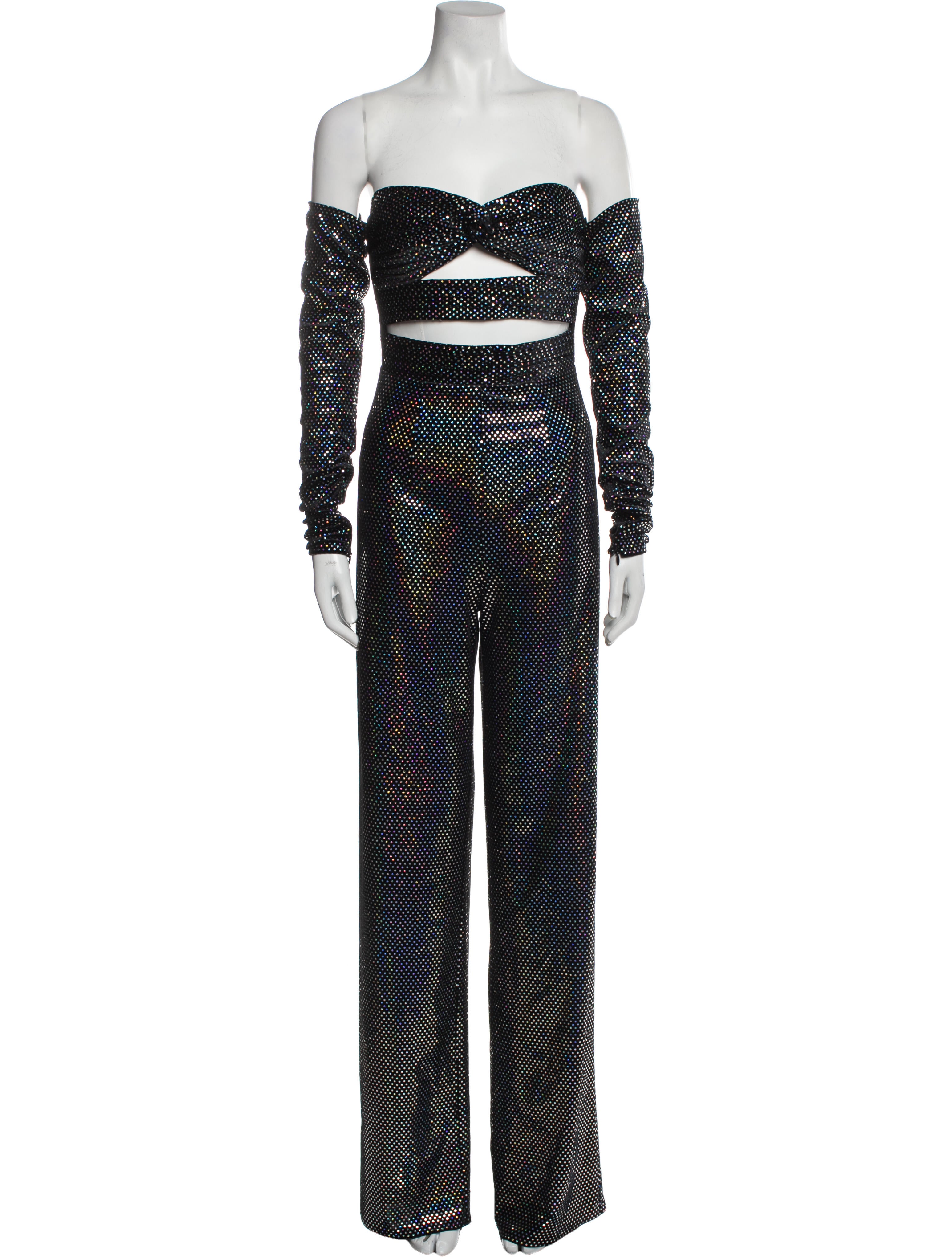 Bronx & Banco Off-The-Shoulder Jumpsuit