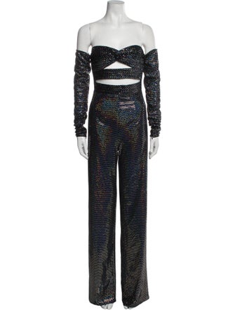 Bronx & Banco Off-The-Shoulder Jumpsuit