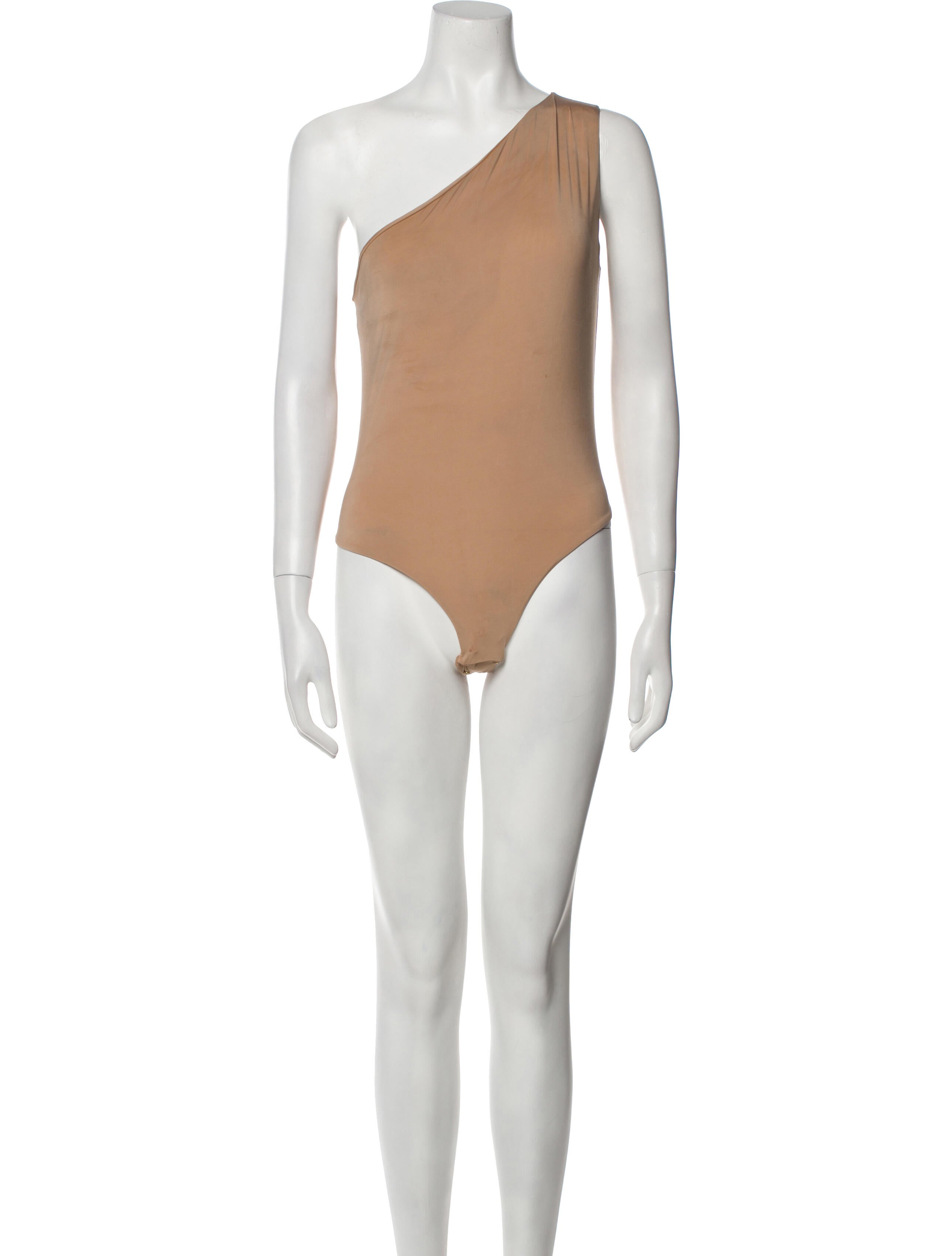 Bronx & Banco One-Shoulder Sleeveless Bodysuit