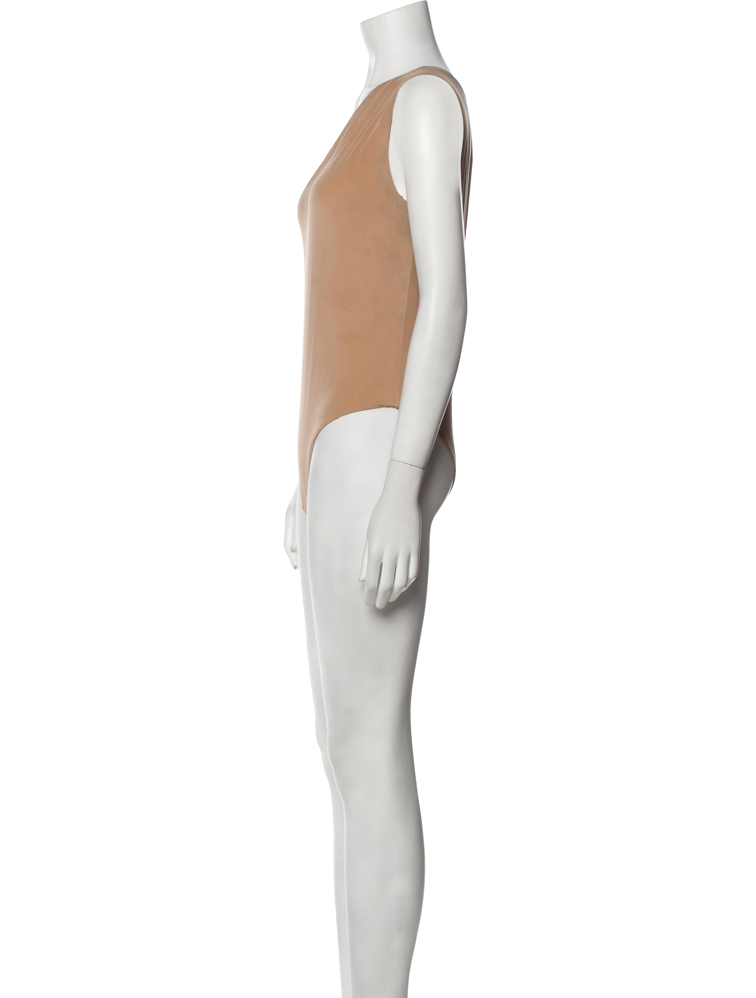 Bronx & Banco One-Shoulder Sleeveless Bodysuit