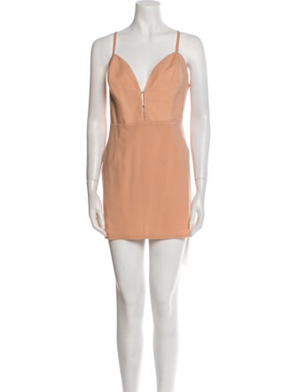 Bronx & Banco V-Neck Mini Dress