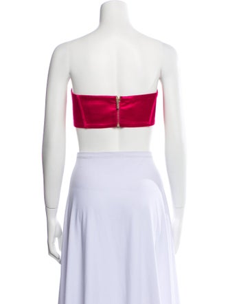 Bronx & Banco Strapless Crop Top