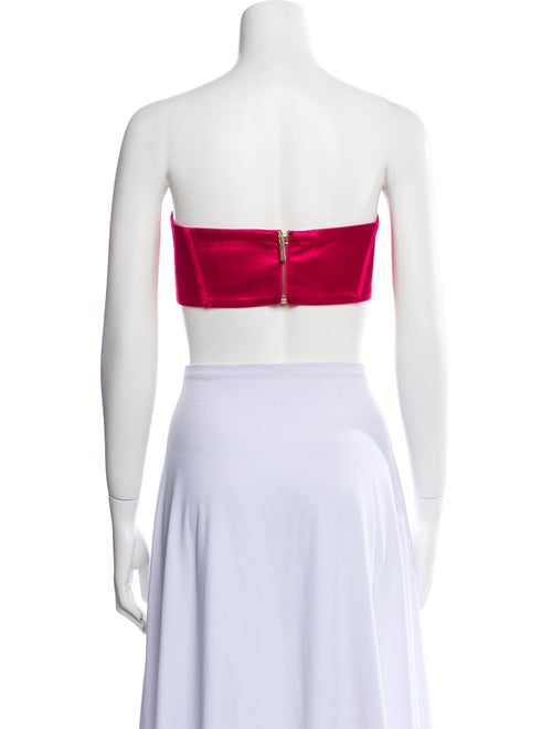 Bronx & Banco Strapless Crop Top