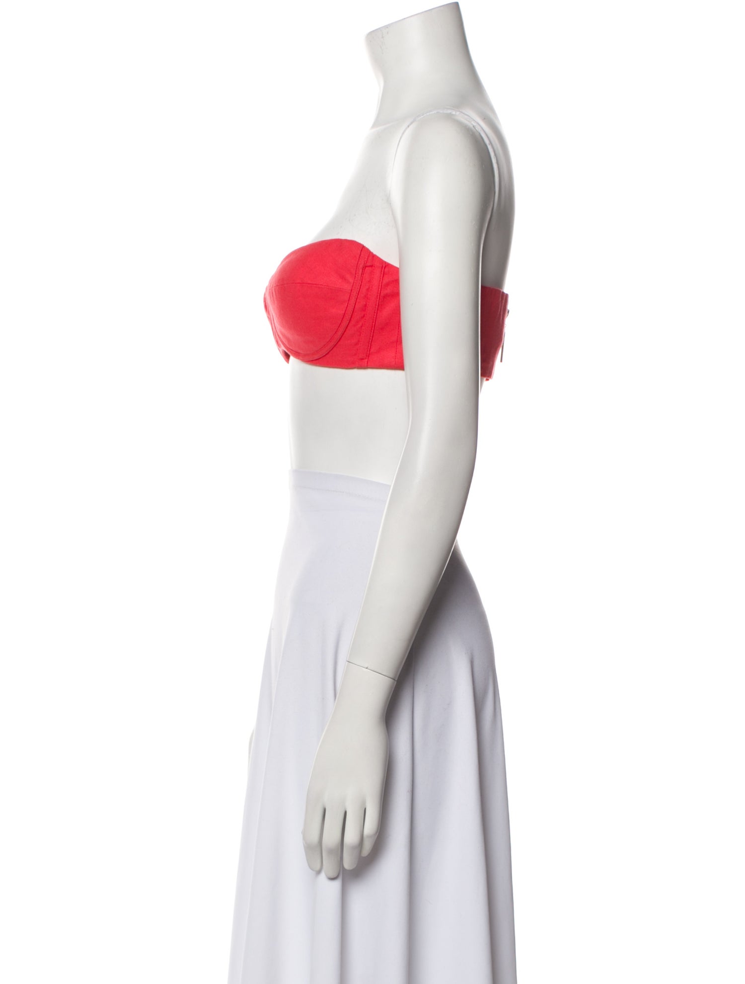 Bronx & Banco Strapless Crop Top