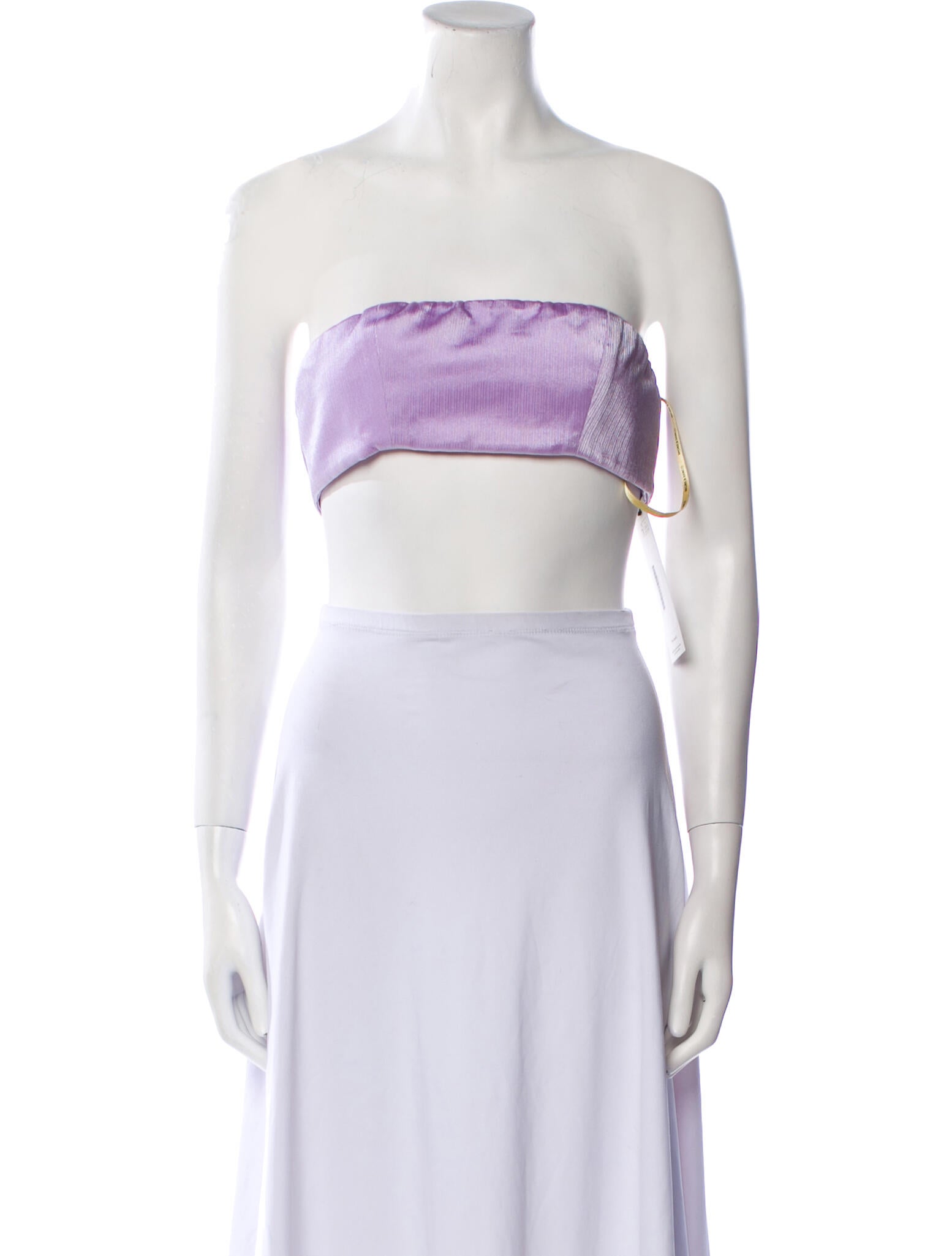 Bronx & Banco Strapless Crop Top