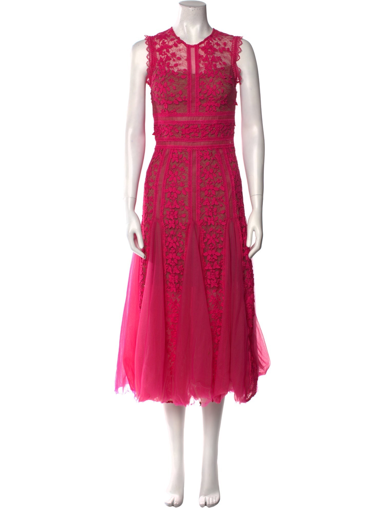 Bronx & Banco Crew Neck Long Dress