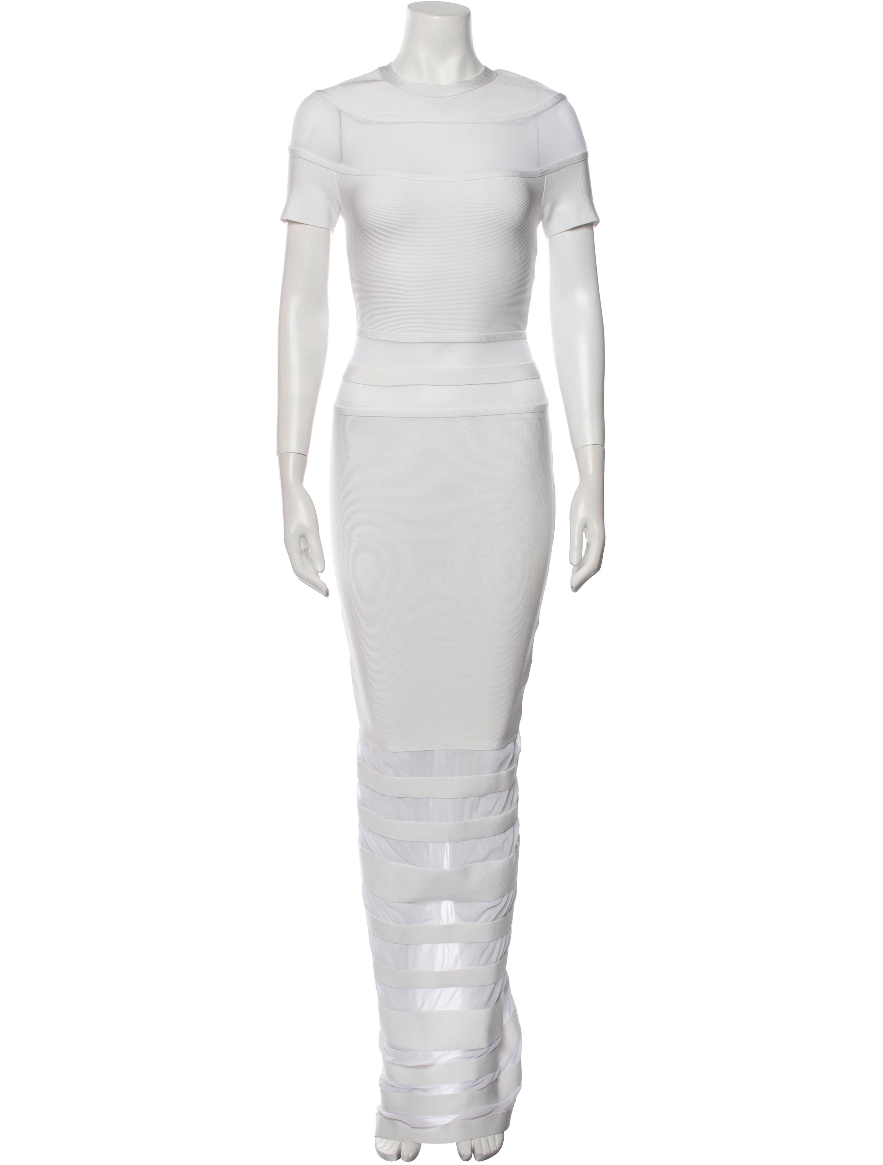 Bronx & Banco Crew Neck Long Dress