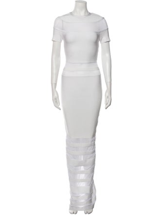 Bronx & Banco Crew Neck Long Dress