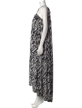 Bronx & Banco Animal Print Long Dress