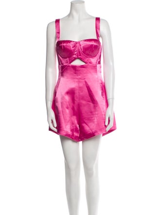 Bronx & Banco Square Neckline Romper