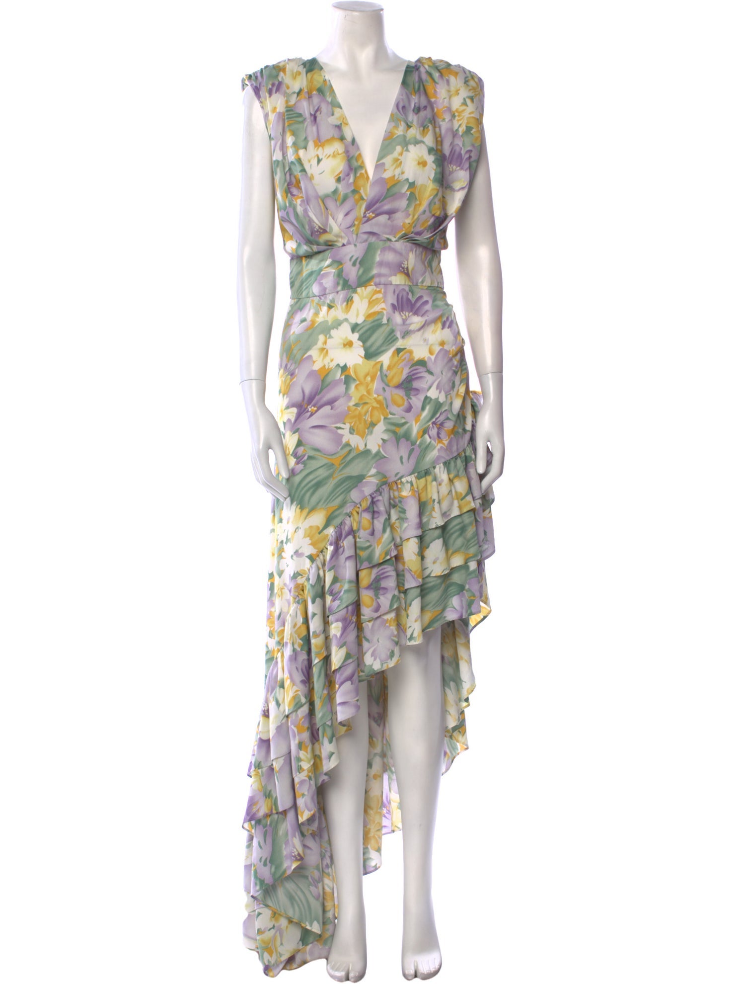 Bronx & Banco Silk Long Dress