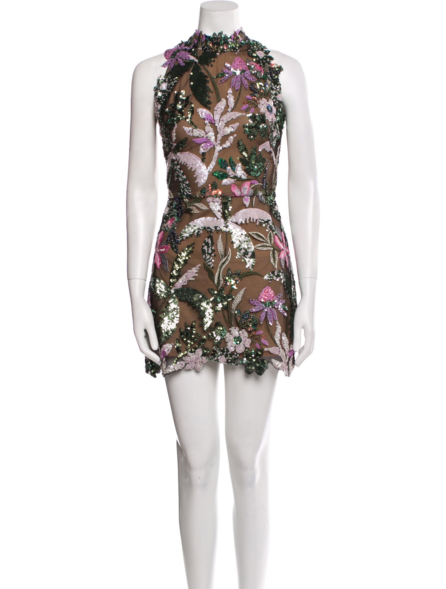 Bronx & Banco Floral Print Mini Dress