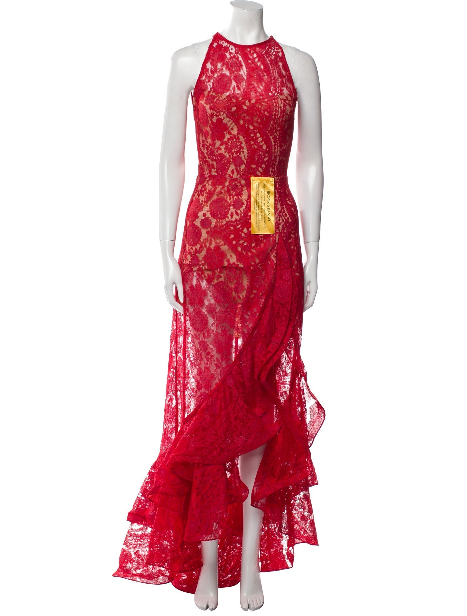 Bronx & Banco Printed Long Dress w/ Tags