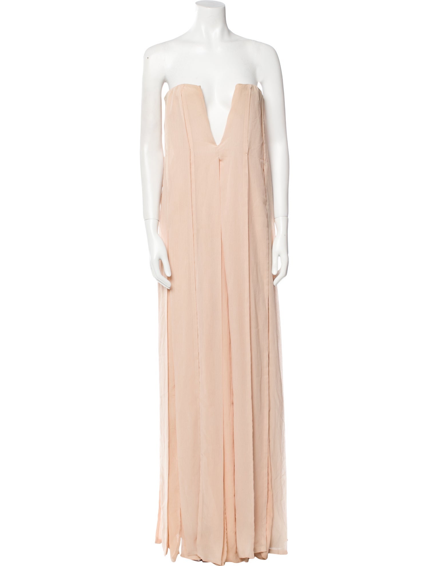 Bronx & Banco Strapless Long Dress