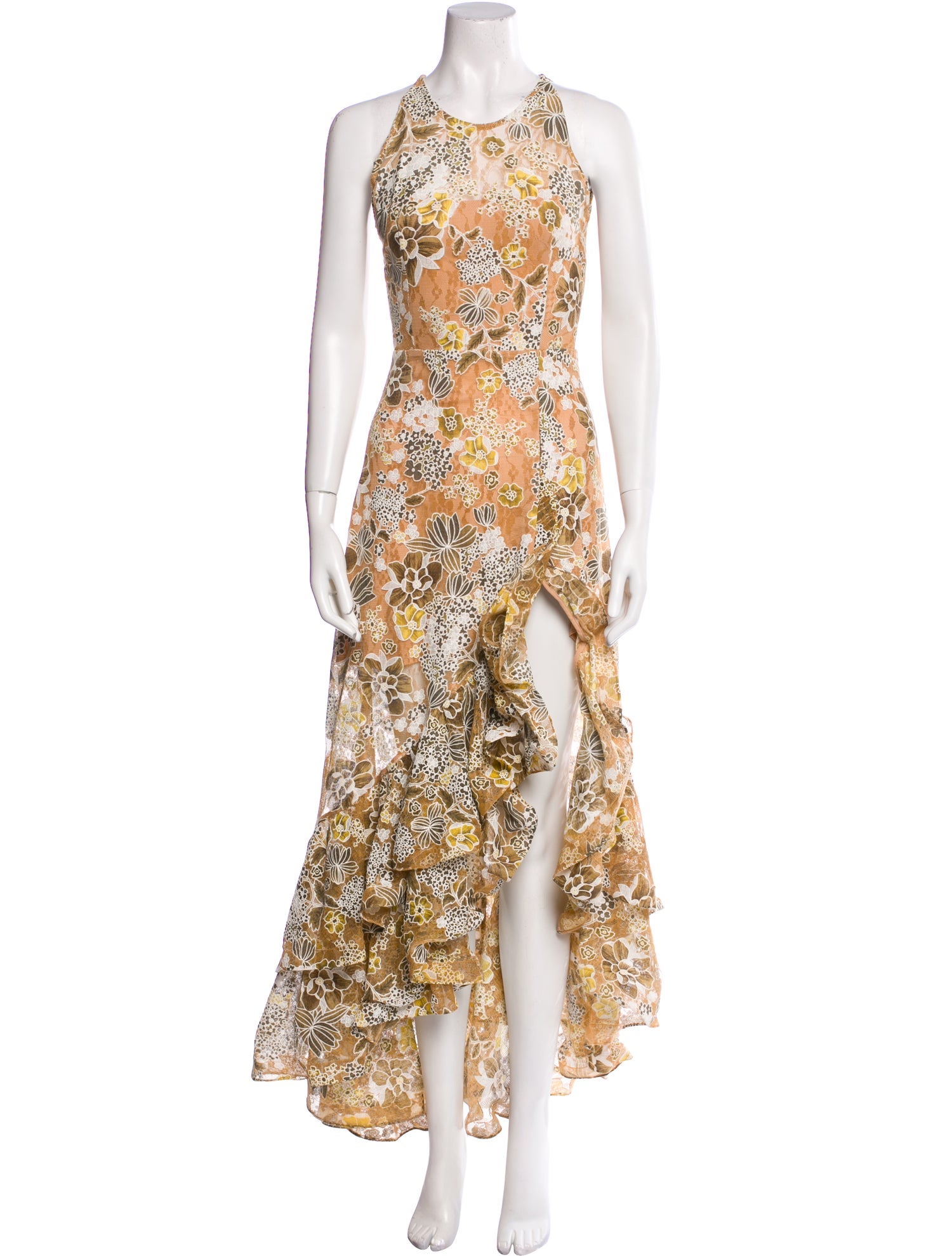 Bronx & Banco Printed Long Dress