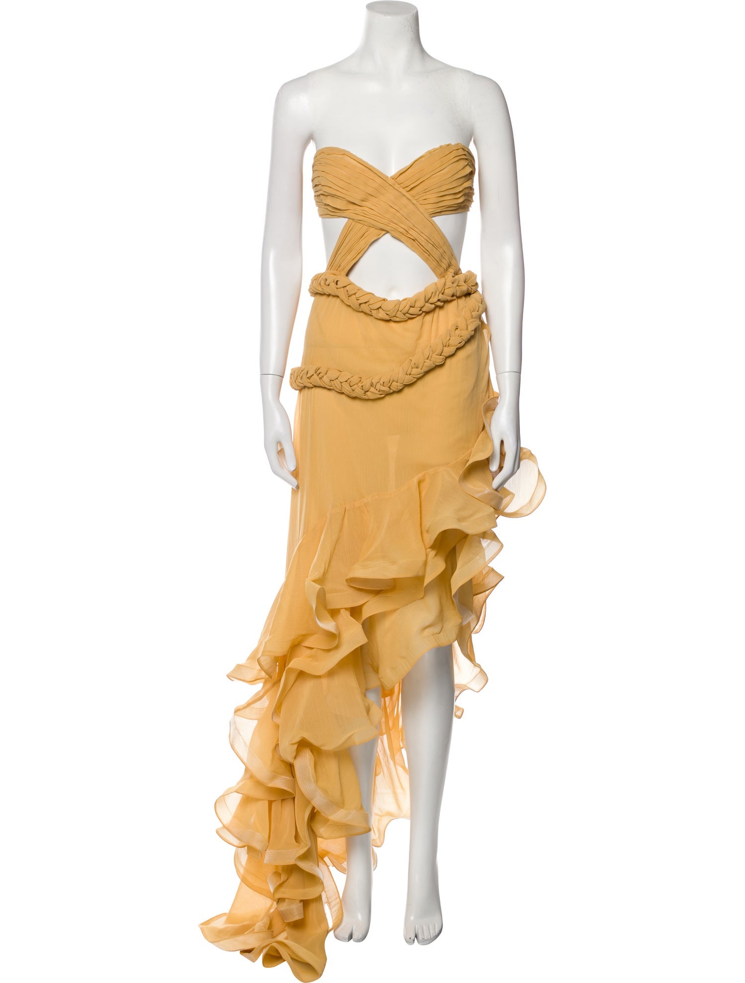 Bronx & Banco Strapless Long Dress w/ Tags